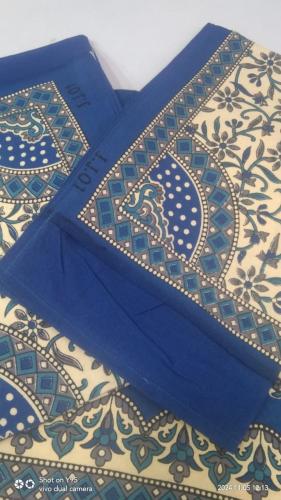 BEDSHEET JAIPUR PRINTED 90X108 2 PILLOW COVER
